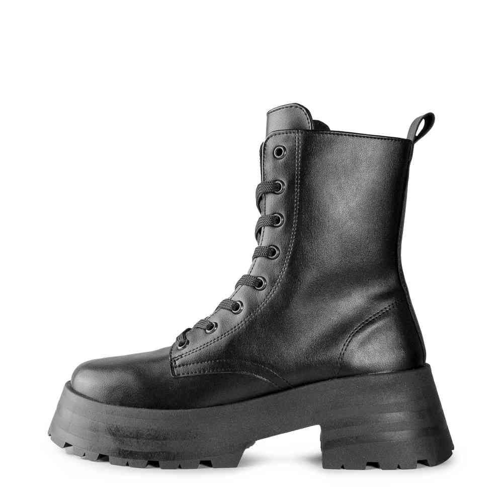Altercore - Corbin Bottes de plate-forme - Noir